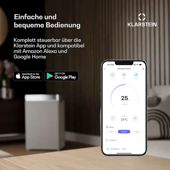 Б/У Мобильный кондиционер-увлажнитель Klarstein Skyscraper Ice Smart 4 в 1 из Германии Днепр