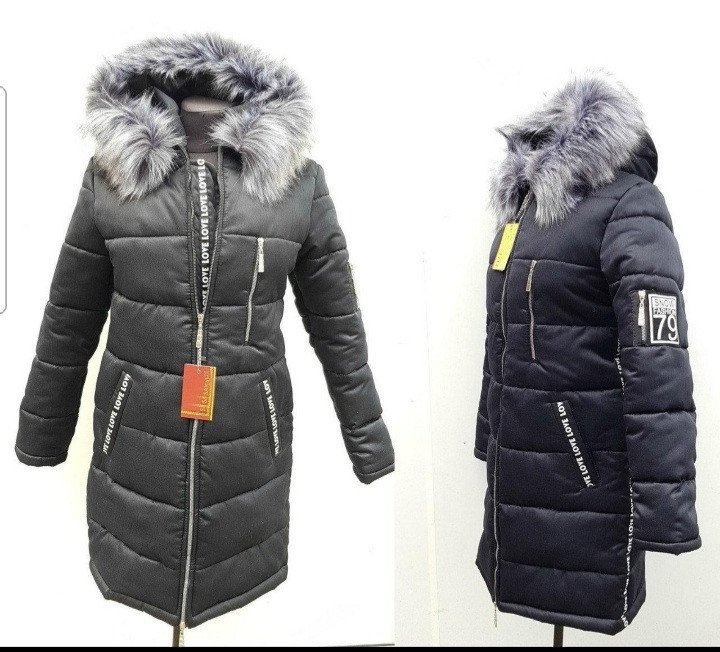 Жіноча стильна зимова куртка великих розмірів. 42-72р Київ - фото 1