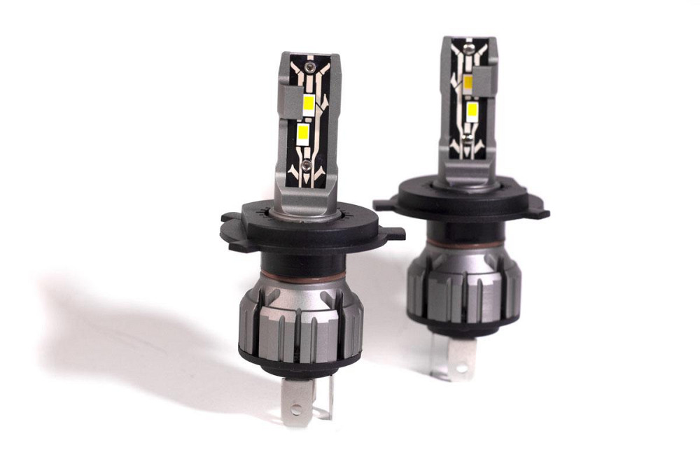 Комплект світлодіодних ламп StarLight E2 H4 9-18V 36W P14,5s chip 3570 6500K Харків - фото 3