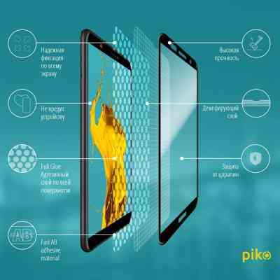 Пленка защитная Piko Full Glue для Huawei Y5p (black) (1283126501579) Винница