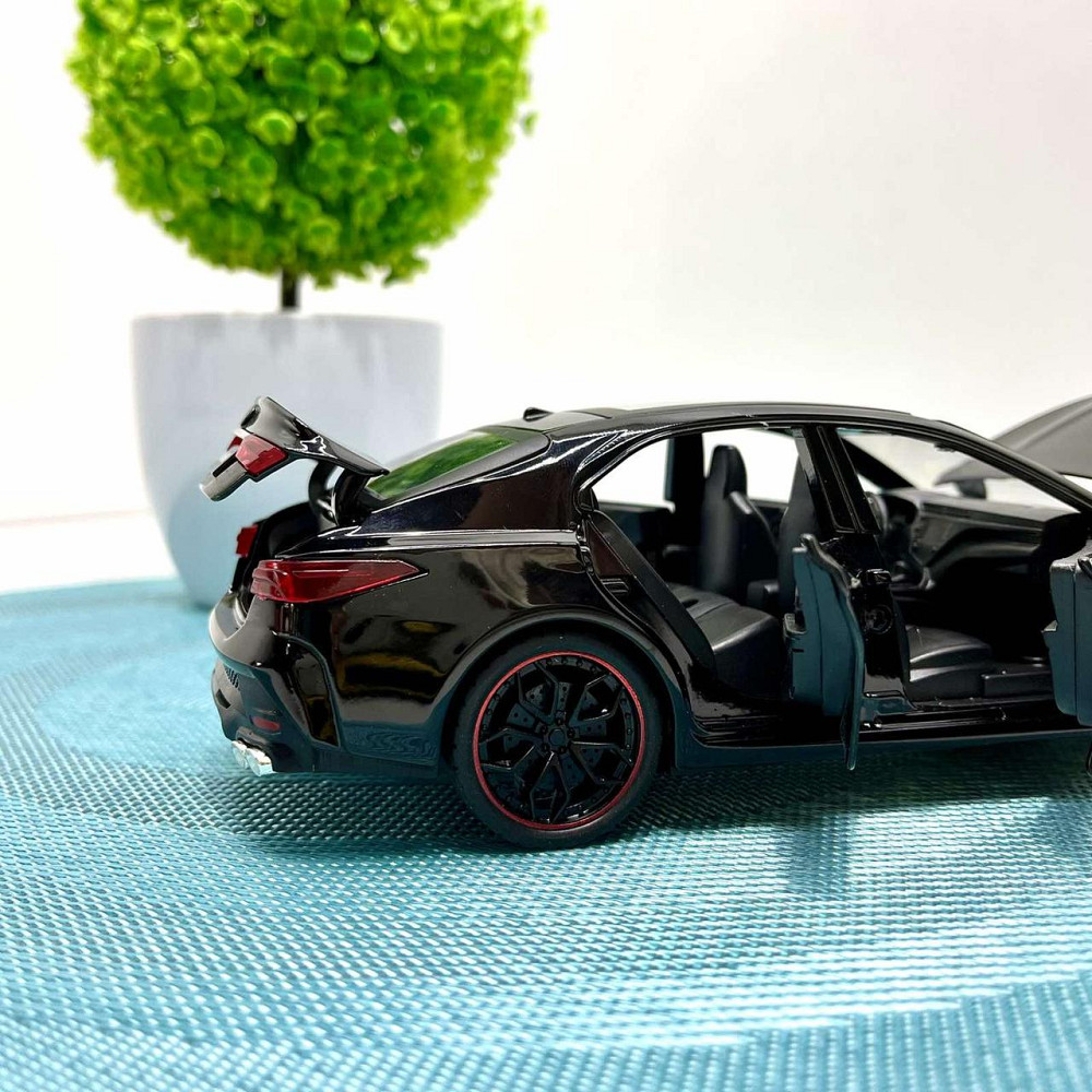 Машина Автосвит Тoyota Camry инерционная открывается дверь капот багажник 20 см Черная (AP-1787) Чернігів - фото 9
