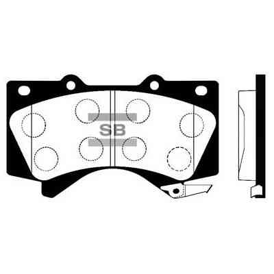 Тормозные колодки HI-Q SP1381 Винница