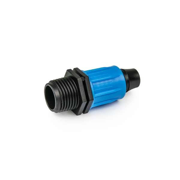 Адаптер QJ для PE трубки 16мм / зовнішня різьба 1/2, DSWAQJ-L16м12 Київ - фото 1