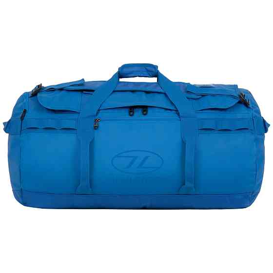 Сумка дорожня водозахисна Highlander Storm Kitbag 90L Blue (DB124-BL) Київ