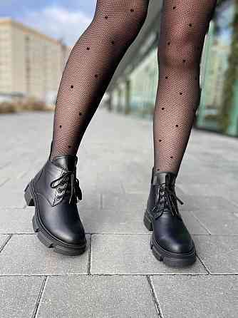 Без бренда Черевики жіночі ARTO 6114/1 чорні (зима, шкіра натуральна) (5217) 36-40 38 Коломия