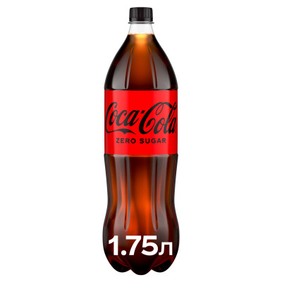 Напиток Coca-Cola Zero 1.75 л (5449000080806) Винница - изображение 1