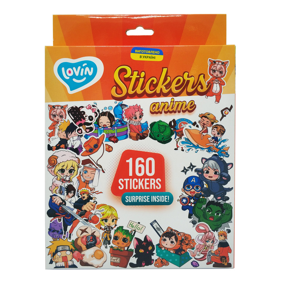 Набір стікерів Anime TM Lovin 90014 Вінниця - фото 1