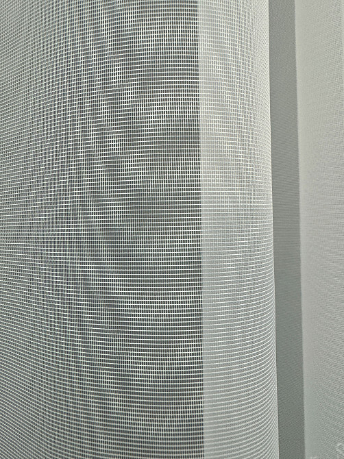 Тюль фатин з вишивкою колір молочний 1505т Київ - фото 4