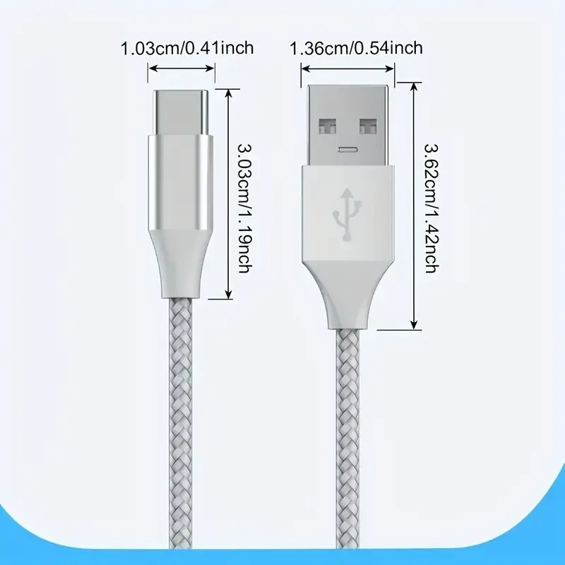 Кабель USB-Lightning 3м для Apple, прочный и гибкий Киев - изображение 3