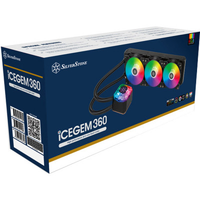 Система рідинного охолодження Silver Stone IceGem 360P ARGB (SST-IG360-ARGB) Вінниця - фото 8