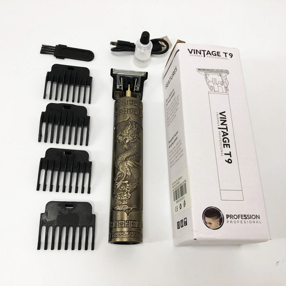 Малошумная машинка для стрижки волос Vintage, Многофункциональный триммер для стрижки волос и тела BG-59 Львов - изображение 3