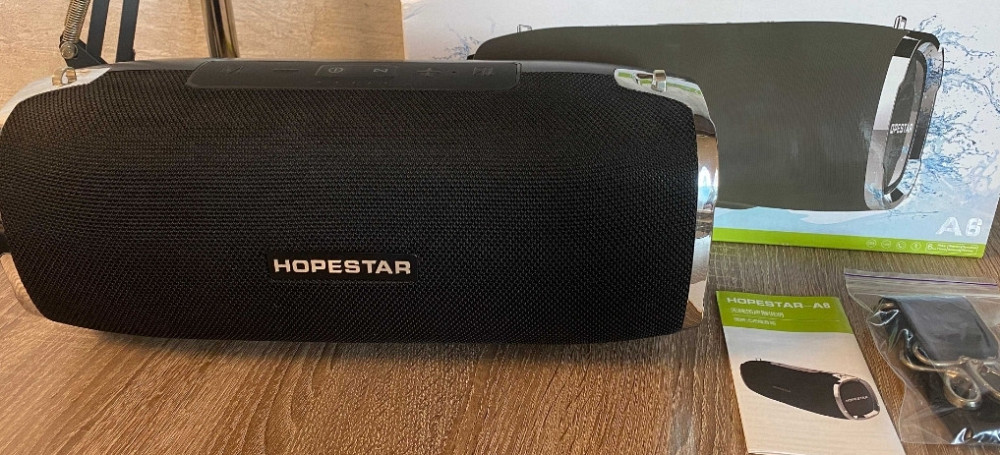 Потужна портативна блютуз-колонка HOPESTAR A6 Київ - фото 4