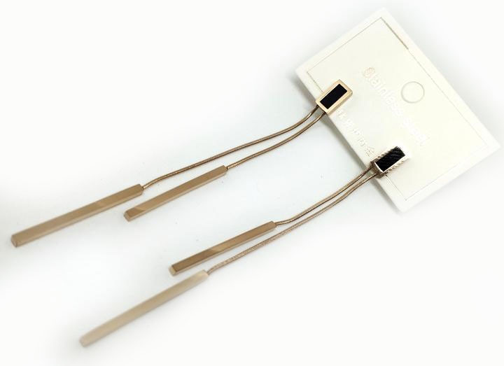 Серьги длинные из медицинской стали Киев - изображение 1