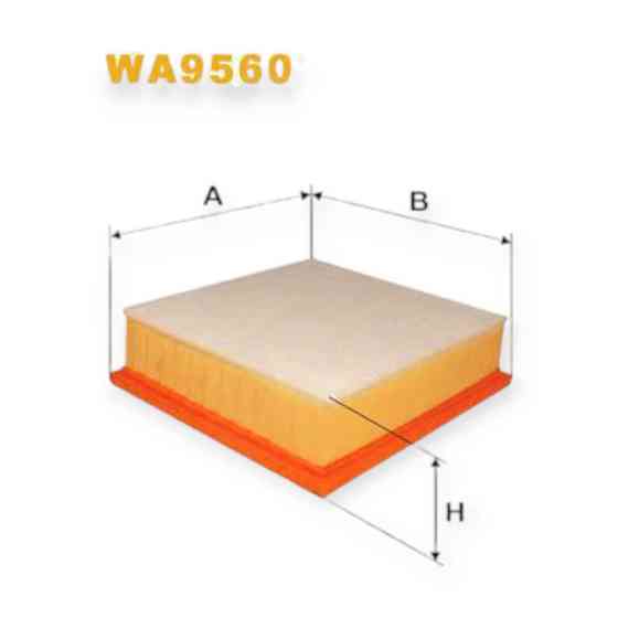 Фільтр Doblo 1.6-2.0JTD (2010-) повітряний Мукачево