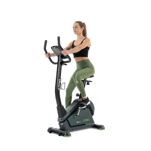 Велотренажер електромагнітний + мат Hop-Sport 120H чорний Київ - фото 2