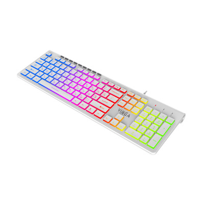 Клавиатура Vinga KB-460 White Винница - изображение 1