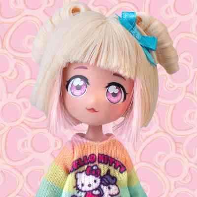 Лялька 4SF Manga Dolls Hello Kitty Стильна Цукерочка-єдиноріг (HKTF2000) Вінниця