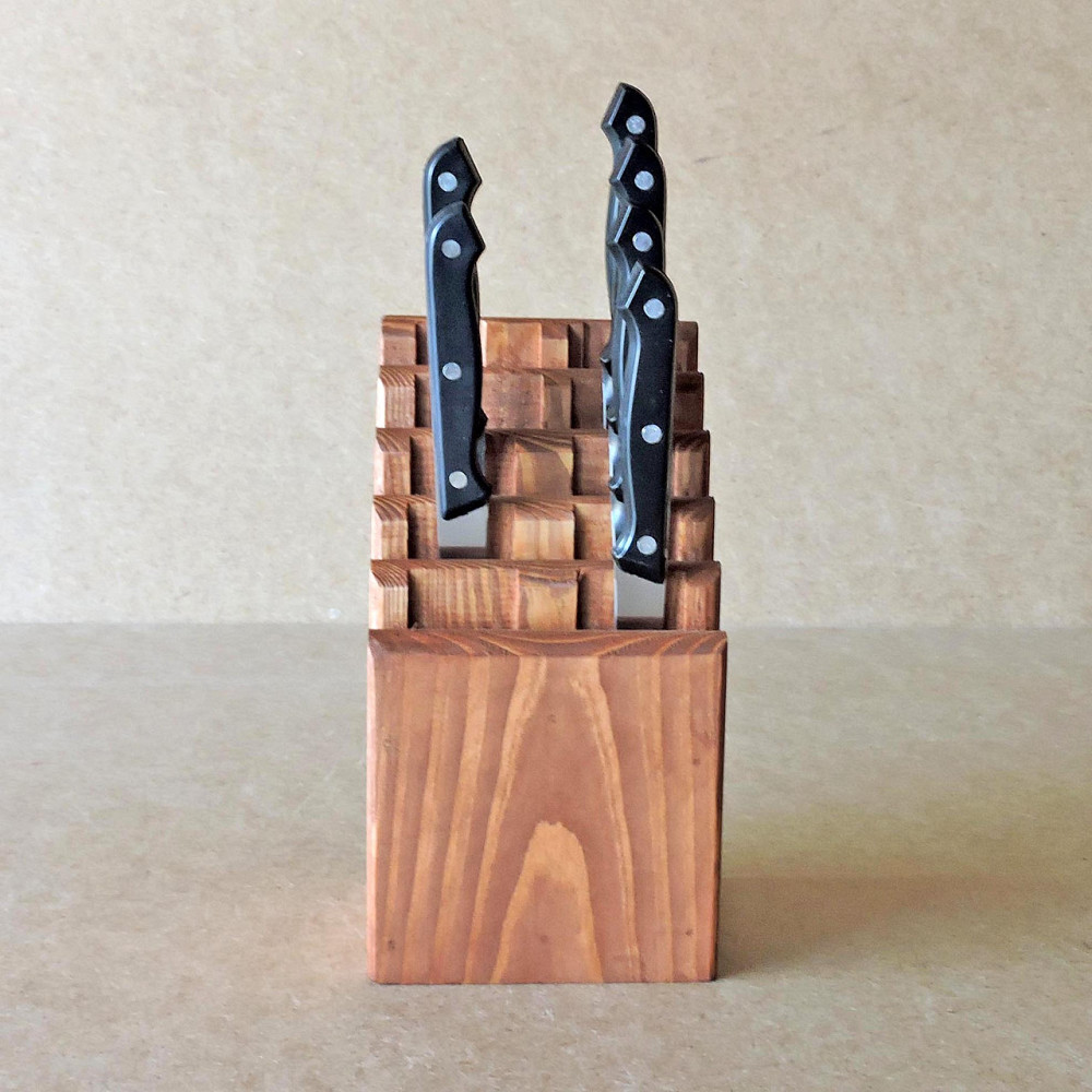 Підставка для ножів "Долорес" шафран Миколаїв - фото 2