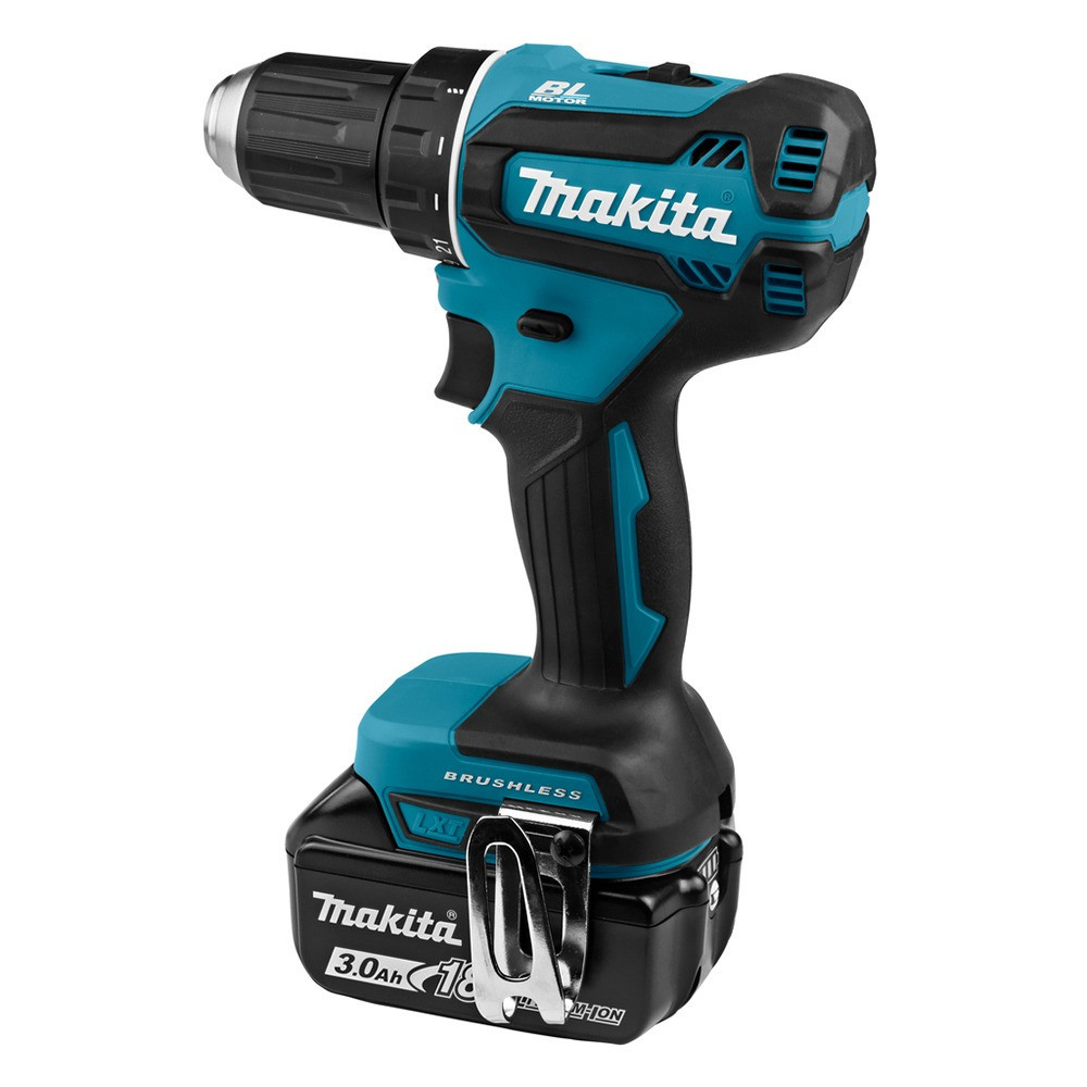 Дриль-шурупокрут акумуляторний Makita DDF485SFJ 18 В, 50 Нм, 2×3 А·год, Makpac Київ - фото 5