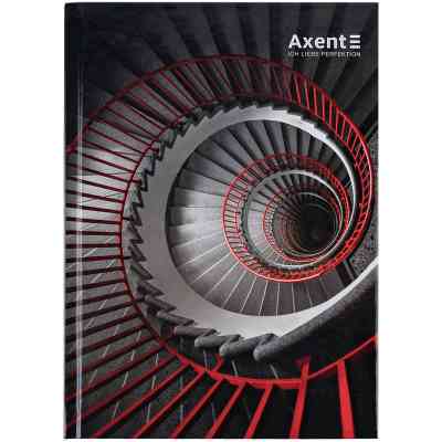 Книга записная Axent R&B Ladder А5, 96 листов, клетка, твердая обложка (8457-6-A) Винница