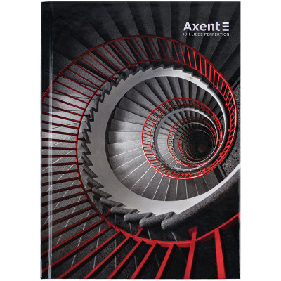 Книга записная Axent R&B Ladder А5, 96 листов, клетка, твердая обложка (8457-6-A) Винница - изображение 1