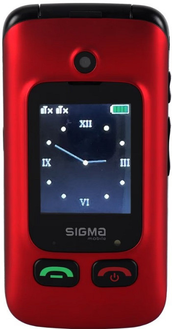 Мобільний телефон Sigma mobile Comfort 50 Shell Duo Type-C Dual Sim Red/Black (4827798212516) червоно-чорний Харків - фото 1