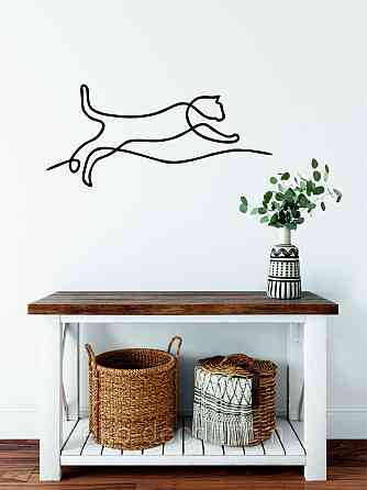 Декоративное настенное 3D Панно «Кот» Декор на стену с объемом Киев