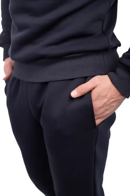 Брюки мужские теплые на манжетах Bono №508/950101 черные 50 Киев - изображение 4