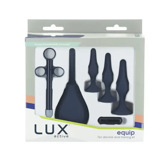 Набір анальних іграшок для новачків Lux Active – Equip – Silicone Anal Training Kit Львов