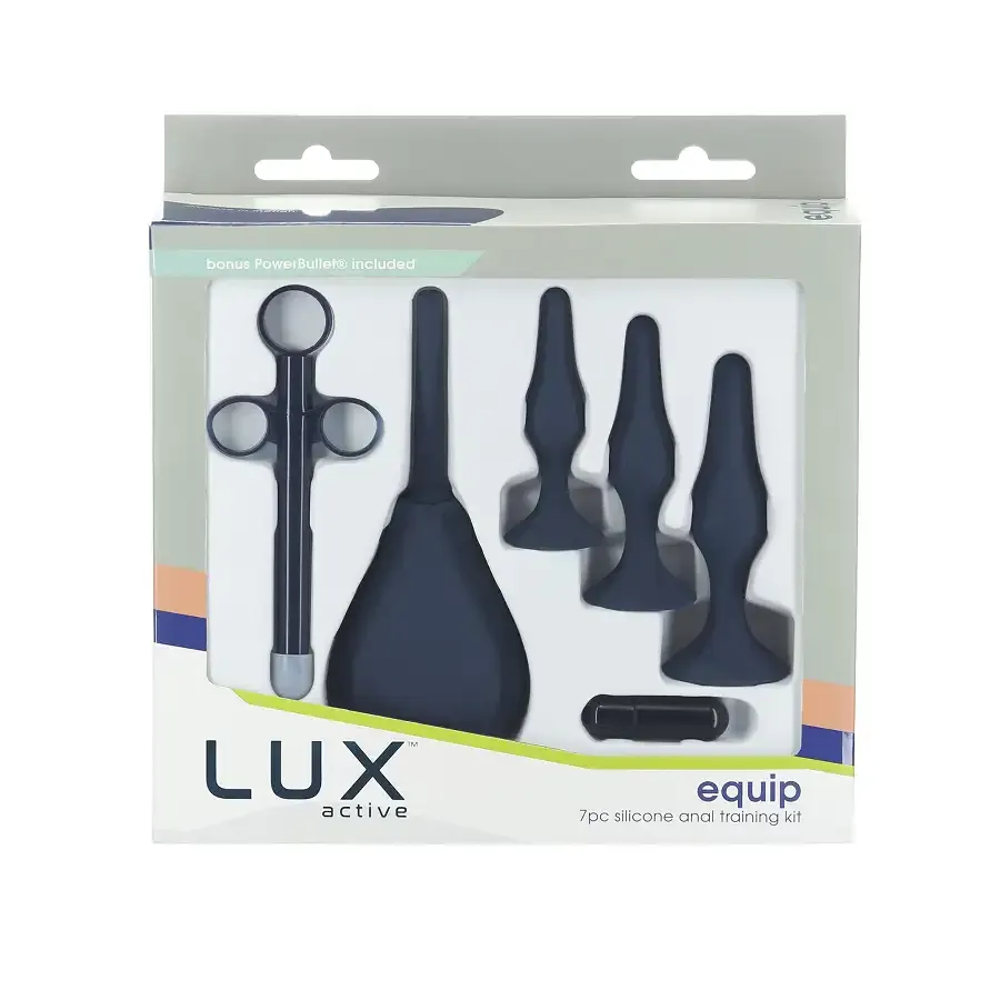Набір анальних іграшок для новачків Lux Active – Equip – Silicone Anal Training Kit Львов - изображение 1