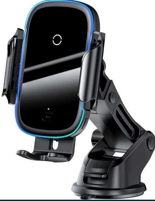 Держатель в машину с безпроводной Зарядкой; Baseus Light Electric 15W Киев - изображение 4