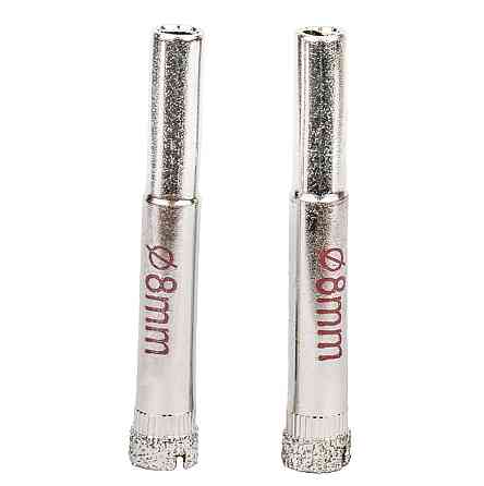 Коронки алмазні кераміки та скла Ø 8 мм (КРАТНО 2шт) SIGMA (1541081) Київ