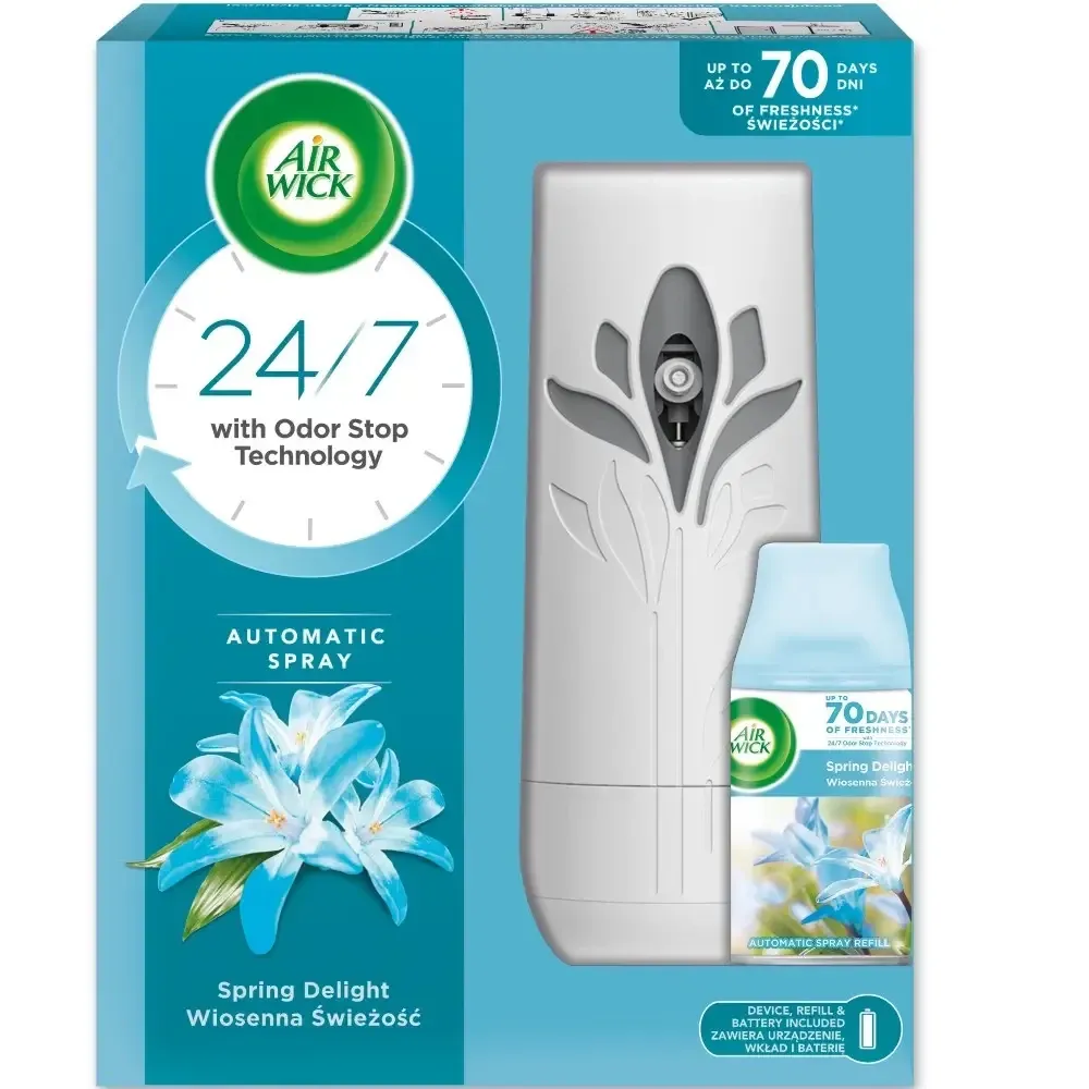 Автоматический освежитель Airwick Freshmatic Complete Pure Spring Delight Весеннее настроение 250 мл Львов - изображение 1