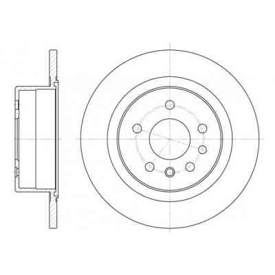 Гальмівний диск REMSA 6488.00 Вінниця