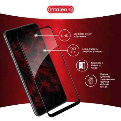 Стекло защитное Intaleo Full Glue Samsung A32 5G Black (1283126541742) Винница