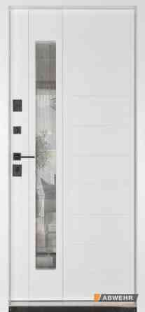 Вхідні двері з терморозривом Abwehr Cottage Ufo 367 RAL 7016 + Біла вулична плівка 960*2050 мм Київ