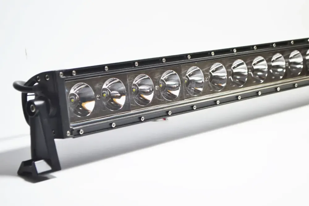 Фара LED bar світлодіодна балка прямокутна вигнута водонепроникна 200 Вт для позашляховика 44" Мукачево - фото 7