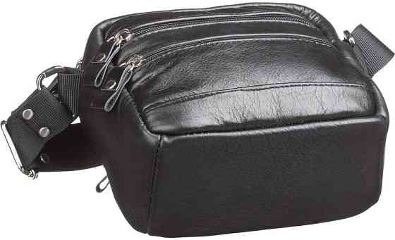 Сумка чоловіча Чорна (SHVIGEL) Київ