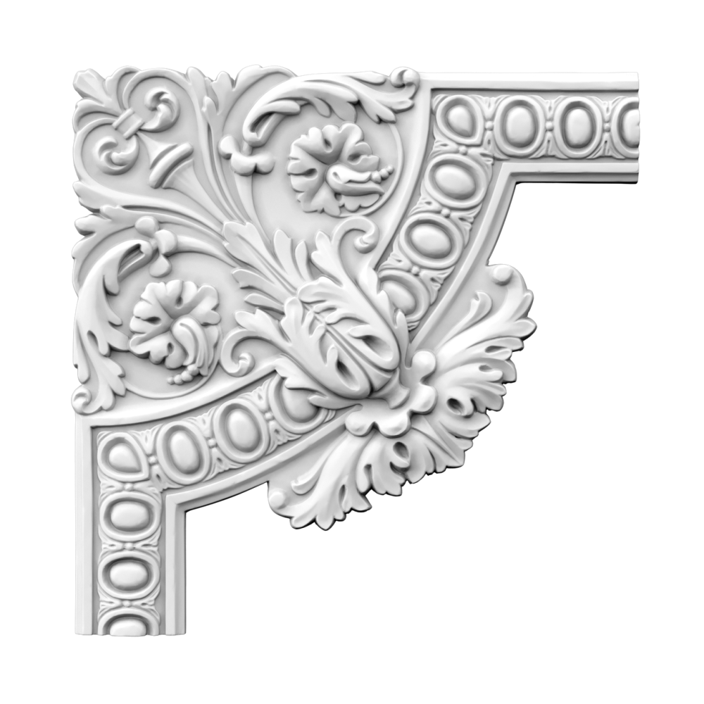 Угловой элемент молдинга полиуретановый Gaudi Decor CF 602A Днепр - изображение 1