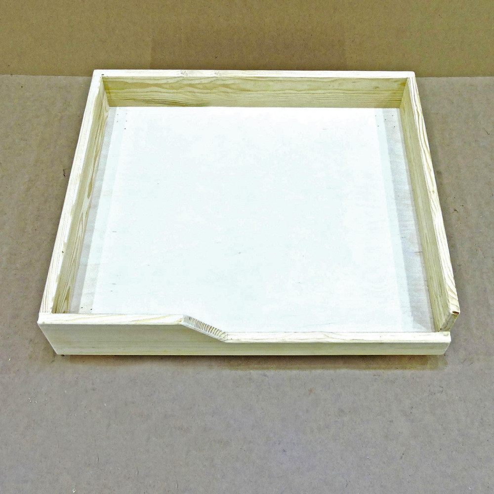 Лежак деревянный для собаки 