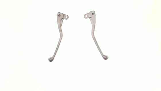 Важелі керма ЯВА 350 (пара) (алюміній) (сірі) JING Киев