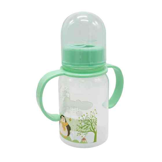 Бутылочка для кормления с ручками MGZ-0205(Turquoise) бирюзовый, 150 мл Винница