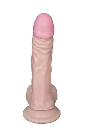 Фалоімітатор Magic Dream Lifelike Rubber Dildo тілесний на присоці Sex Aura Київ
