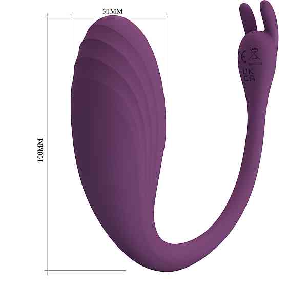 Вібратор PRETTY LOVE Catalina, 12 vibration functions Mobile APP Long-distance Control Sex Aura Київ