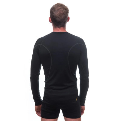 Термокофта Sensor Merino Active LS black 11109033 S (SM11MA-black-S) Вінниця - фото 3