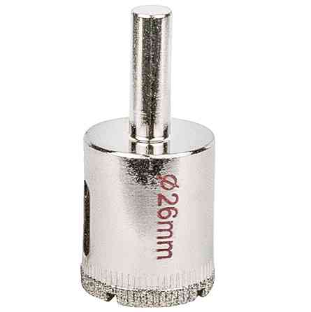 Коронка алмазная по керамике и стеклу Ø26мм SIGMA (1541261) Киев