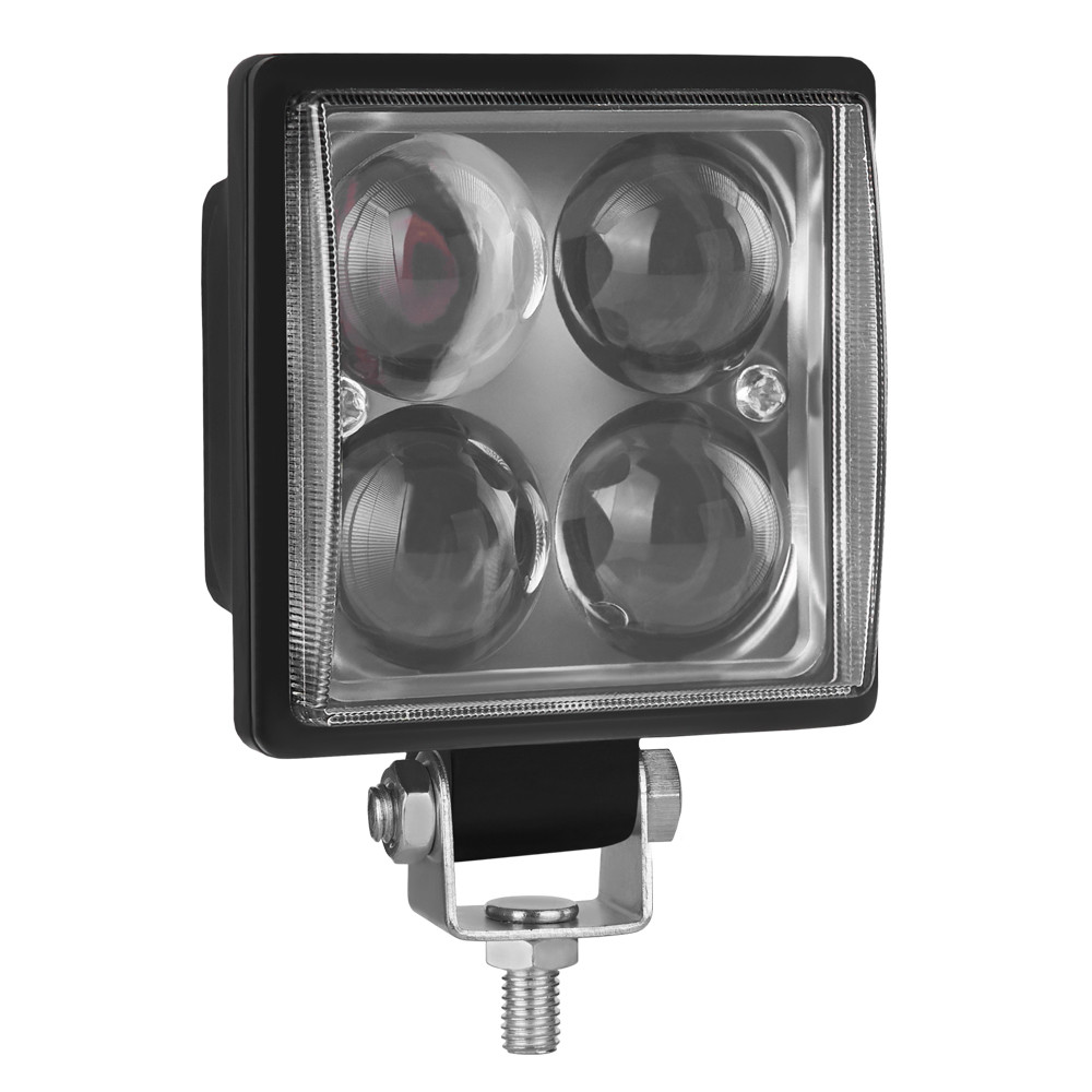 Фара светодиодная Brevia Epistar 4D Spot 10-30V, 12W (4x3W), 880Lm, 1шт (10602QLX1) Львов - изображение 1