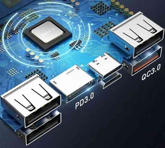 Павербанк Power bank Baseus 30000mAh. 65W. Київ