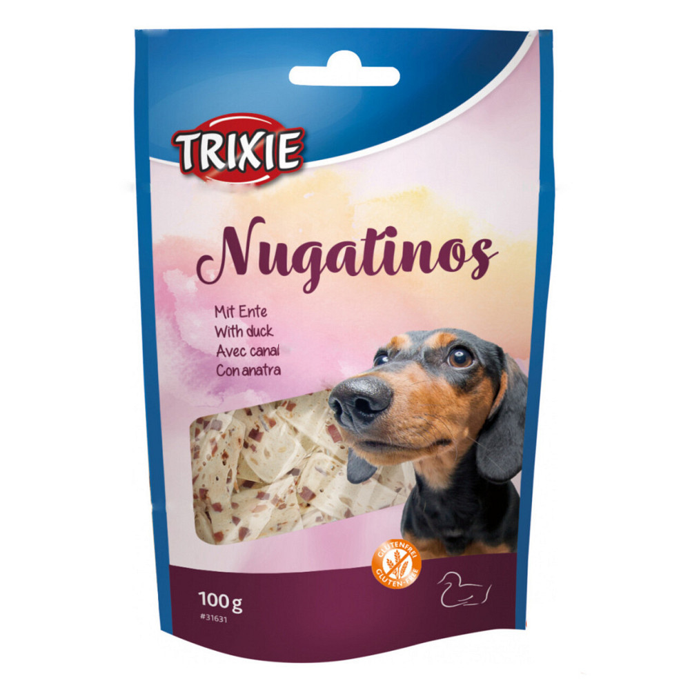 Лакомство для собак Trixie (TX-31631) Nuganitos Нугатино с уткой 100 г Винница - изображение 1