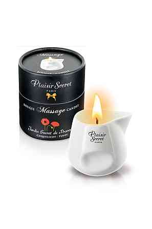 Ароматическая массажная свеча Secret Pleasure POPPY MASSAGE CANDLE 80ML Sex Aura Киев